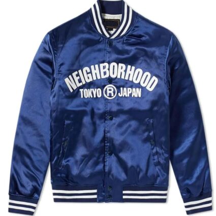 Tokyo Japan Neighborhood Bomber Satin Jacket