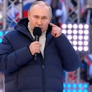 Vladimir Putin Puffer Black Jacket