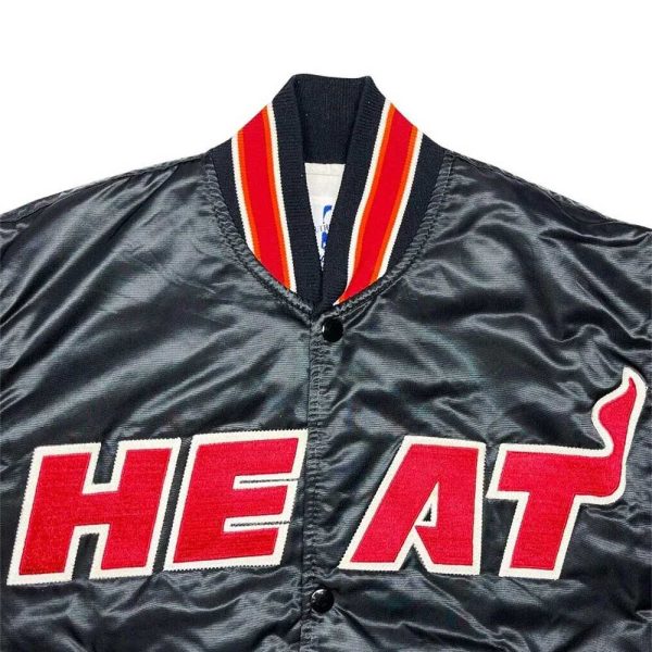 90s Miami Heat Satin Jacket
