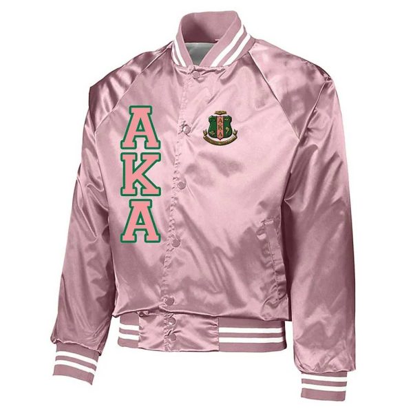 Alpha Kappa Alpha Chapter Satin Jacket