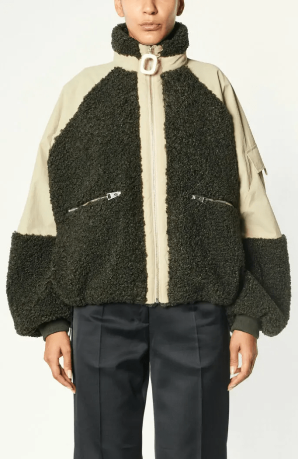 JW Anderson Colour-Block Fleece Track Jacket