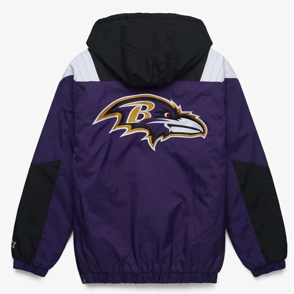 Baltimore Ravens Pullover Zip Jacket