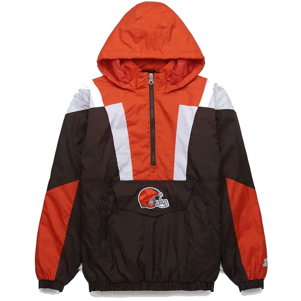 Cleveland Browns Pullover Jacket - A2 Jackets