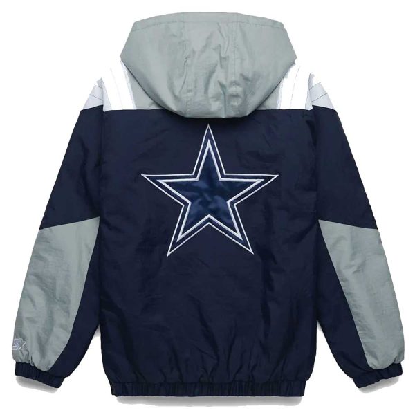 Dallas Cowboys Blue Pullover Jacket
