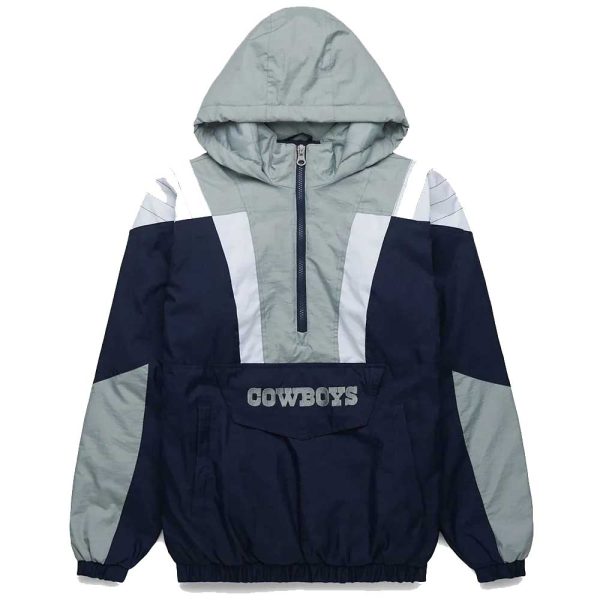 Dallas Cowboys Pullover Blue Jacket