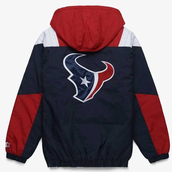 Houston Texans Pullover Zip Jacket