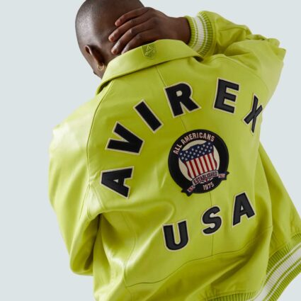 Icon Leather Jacket - Limede