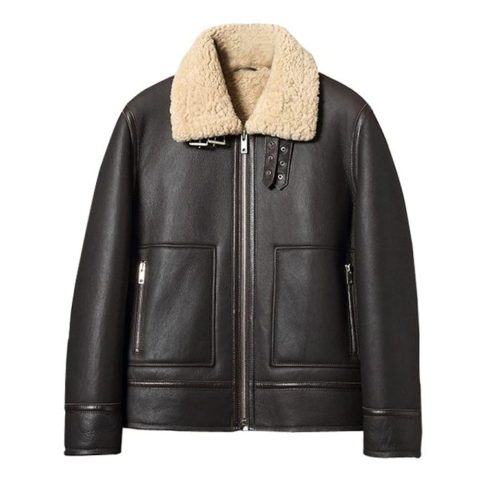 Mens Old School B3 Shearling Aviator Jacket