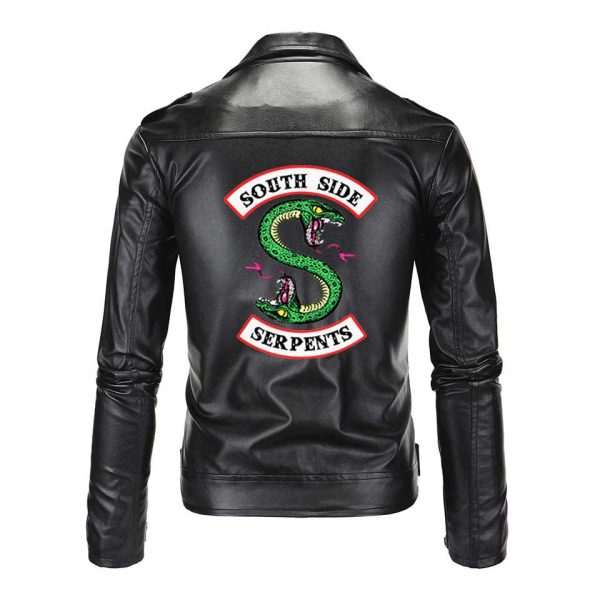 Men’s Riverdale Southside Serpents Blossom Hi Quality Leather Jacket