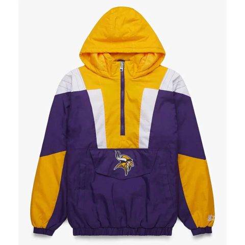 Minnesota Vikings Pullover Purple Jacket