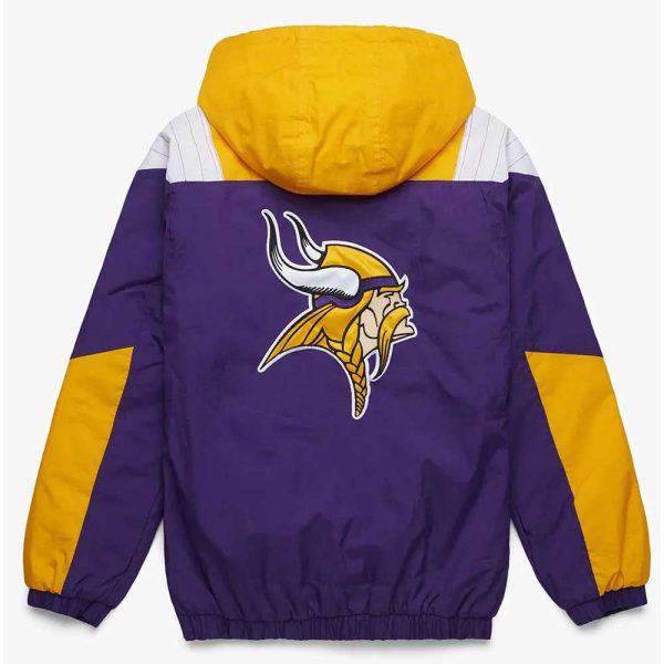 Minnesota Vikings Pullover Zip Jacket