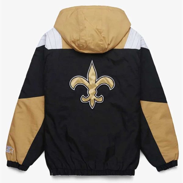 New Orleans Saints Pullover Zip Jacket