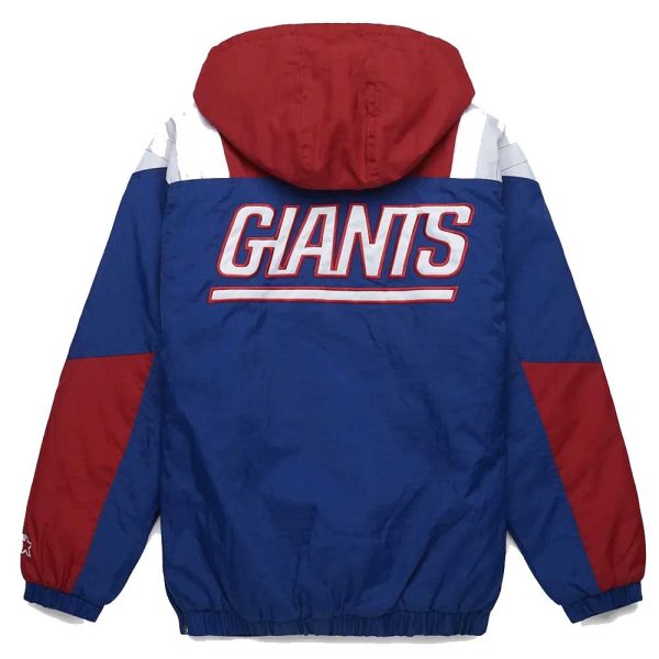 New York Giants Red Pullover Jacket