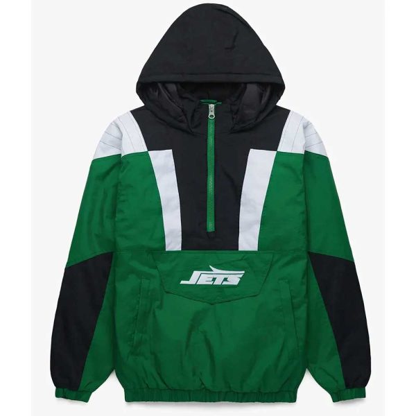 New York Jets Pullover Green Jacket