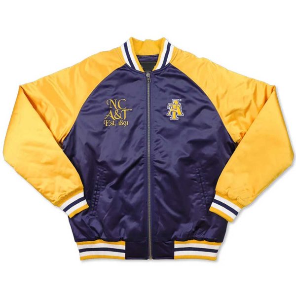 North Carolina A&T Baseball Satin Jacket