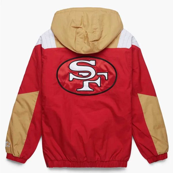 San Francisco 49ers Red Pullover Jacket