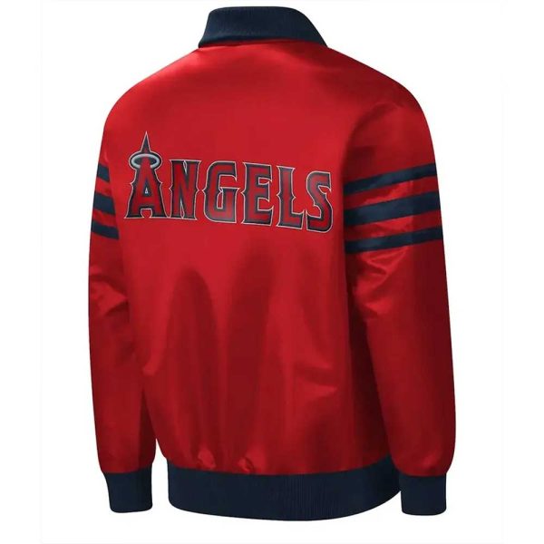 The Captain II LA Angels Red Satin Jacket