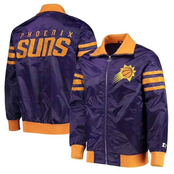 The Captain II Phoenix Suns Varsity Jacket