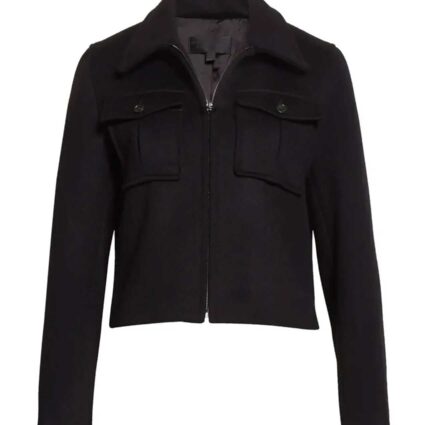 Alexa Davalos FBI Most Wanted Wool Black Jacket