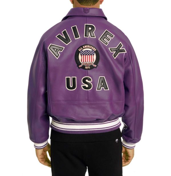 Avirex Icon Purple Jacket