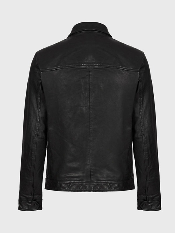 Ben Hollingsworth Virgin River Season 4 Black Leather Jacket