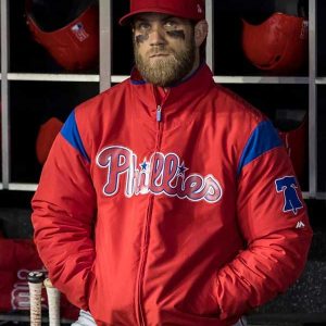 Bryce Harper Philadelphia Phillies Cotton Jacket