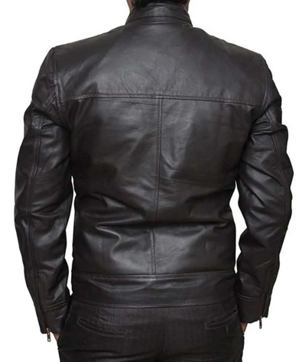 Chicago P.D. Season 10 Hank Voight Zip-Up Black Leather Jacket