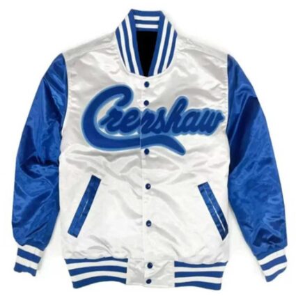 Crenshaw Headgear Classic Kobe Bryant 8 Varsity Satin Jacket