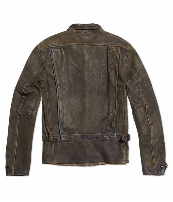 Daniel Craig Skyfall James Bond Vintage Leather Brown Jacket