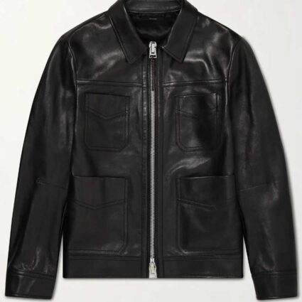 Dylan Mcdermott FBI Most Wanted Leather Black Jacket