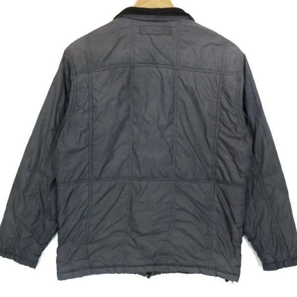 Grey North Face Puffer Jacket