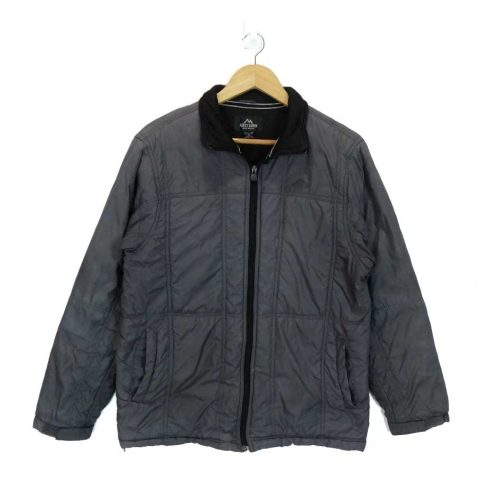 Grey North Face Zip Jacket