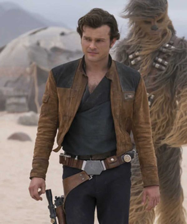 Han Solo A Star Wars Story Suede Jacket