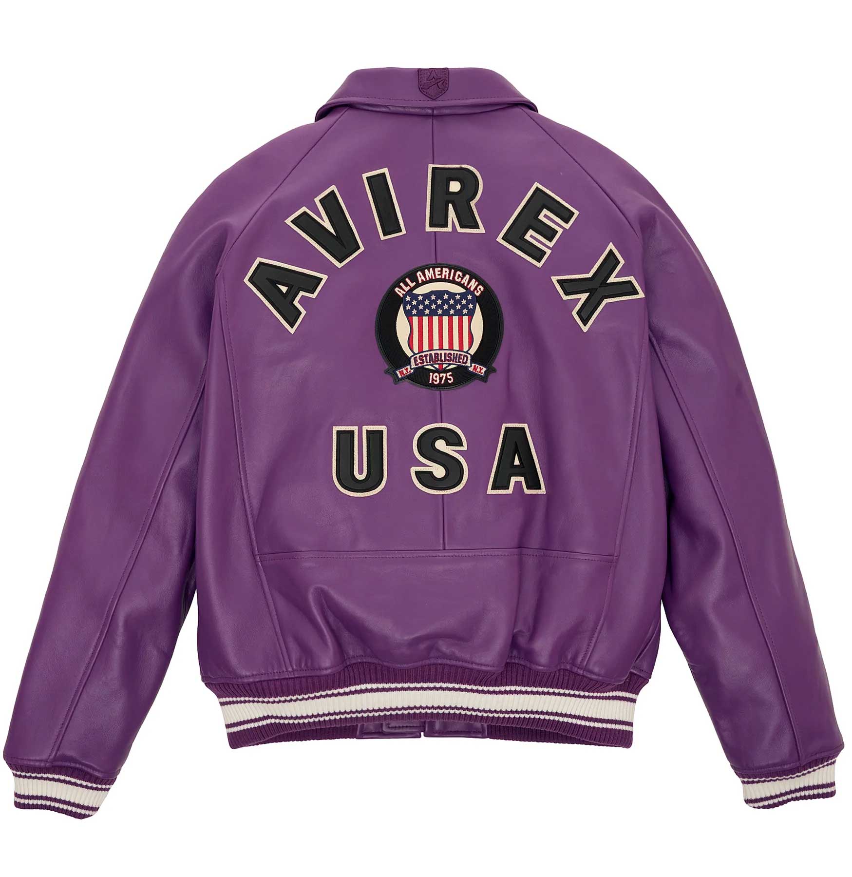 Avirex Icon Purple Jacket - A2 Jackets