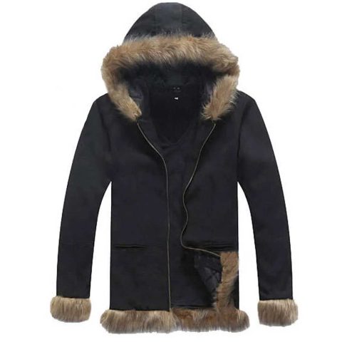 Izaya Orihara Durarara Fur Black Hoodie