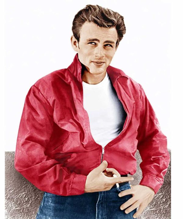 James Dean Rebel Without a Cause Red Cotton Jacket