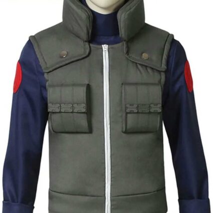 Kakashi Hatake Naruto Cotton Green Vest