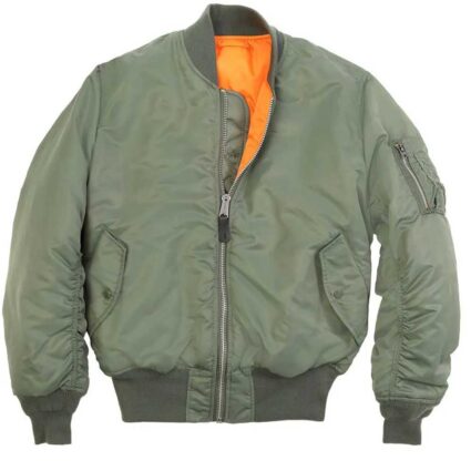 Kevin Costner Bull Durham Satin Bomber Jacket