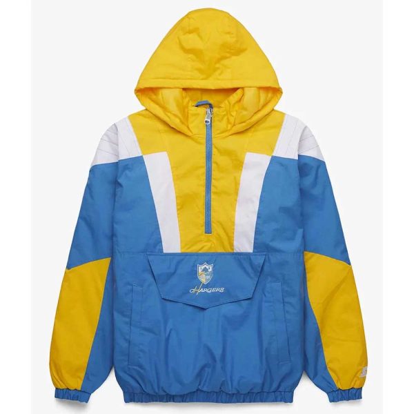 LA Chargers Pullover Hooded Jacket