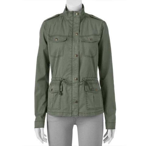 Lauren Graham The Mighty Ducks Green Cotton Jacket