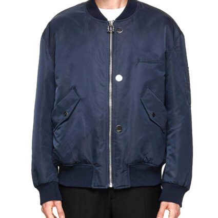 Min Yoon-Gi Yet To Come Bomber Blue Jacket