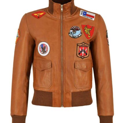 Navy Air Force Pilot Bomber Genuine Leather Jacket