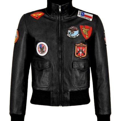 Navy Air Force Pilot Bomber Genuine Leather Jacket