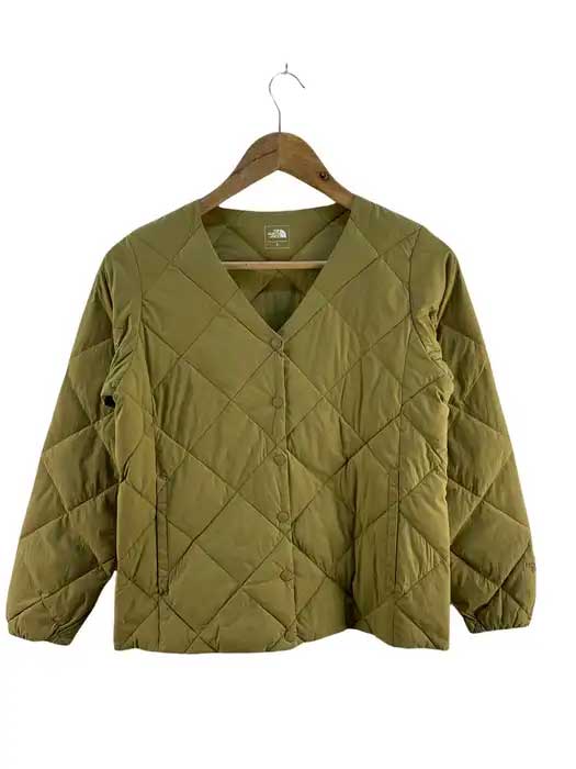 North Face Green Puffer Jacket