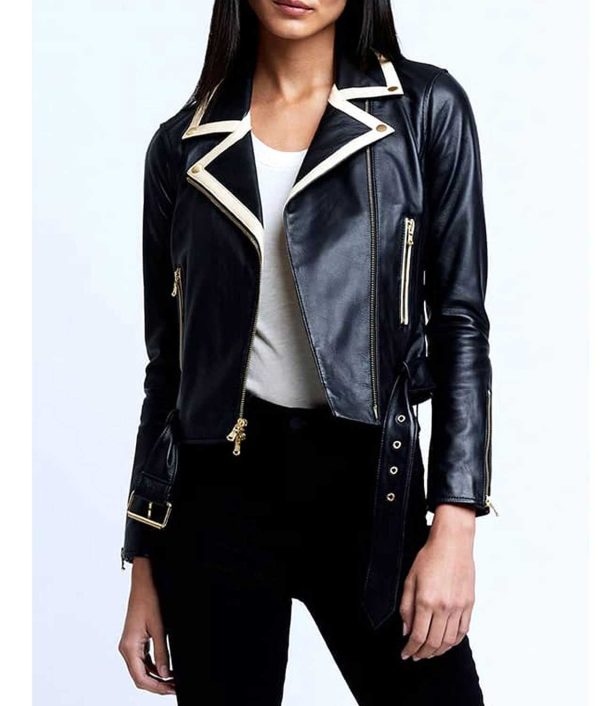 Riverdale Season 06 Vanessa Morgan Genuine Leather Jacket
