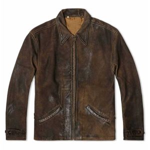 Skyfall James Bond Brown Leather Jacket