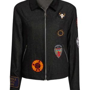 Stranger Things Season 4 Maya Hawke Black Jacket