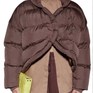 Sweet Life Los Angeles Briana Jones Puffer Brown Jacket