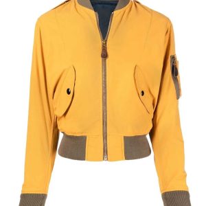 The Sex Lives of College Girls Amrit Kaur Cotton Bomber Jacket