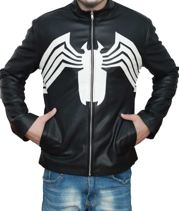 Tom Hardy Venom Eddie Brock Black Jacket